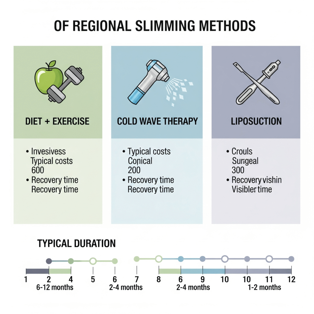 Bölgesel Zayıflama Yöntemlerinin Karşılaştırması